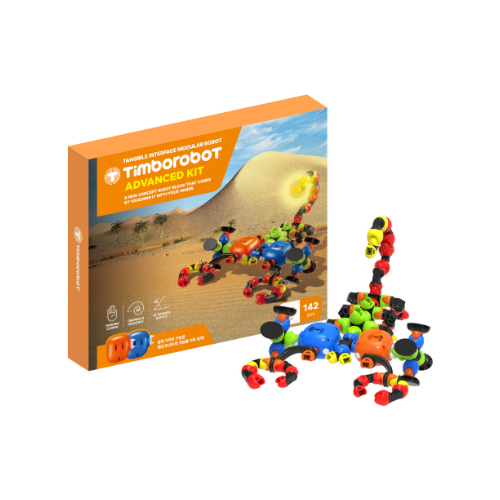 토포보코리아 팀보로봇키트 팀보로봇어드밴스키트 코딩로봇 코딩입문 교육용 모듈형 블럭코딩교구
