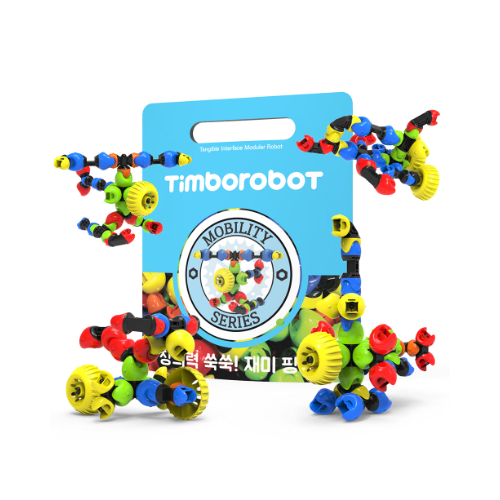 토포보코리아 팀보로봇_키트 팀보로봇모빌리티시리즈 코딩로봇 코딩입문 교육용	피보나치 블럭 수학 과학놀이수업