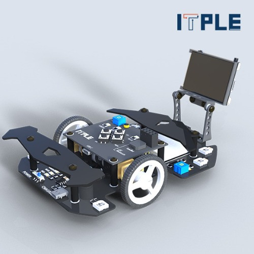 잇플 탐사로봇 바우카 AI탐사 로봇 바우카_인공지능편 [교재+교구]+허스키렌즈 세트 코딩로봇 교육용 인공지능교구